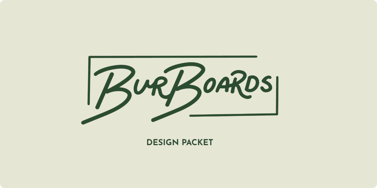 BurBords design packet image